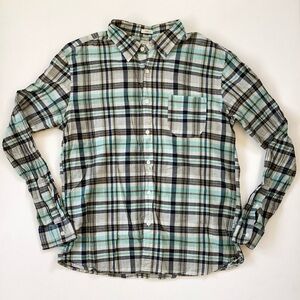 J. Crew Plaid Button Down Shirt